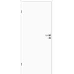 Skrzydło drzwiowe 70L pełne biały lakierowane 2 zawiasy lewe