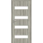 Drzwi wewnętrzne 80P 4/4 pokojowe dąb skandynawski lakierowane Milano