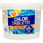 Chlor tabletki duże 200 g/3 kg GAMIX