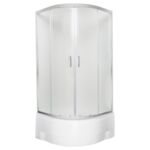 Kabina natryskowa Malibu 90 GL z brodzikiem PL Kerra