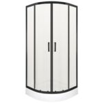 Kabina natryskowa Soho 80 BL z brodzikiem PL Kerra