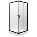 Kabina natryskowa Soho SQ 80 BL z brodzikiem PL Kerra