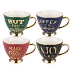 Kubek na nóżce Angello 350 ml wielokolorowy