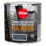 Farba do metalu 250 ml antracyt połysk Altax