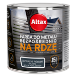 Farba do metalu 250 ml antracyt półmat Altax
