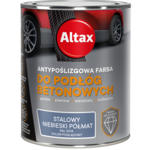 Farba do podłóg beton.0,75 l stalowy niebieski Altax