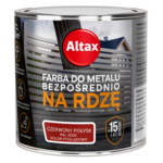 Farba do metalu 250 ml czerwony połysk Altax