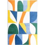 Dywan Bond 80 x 150 cm modern wielokolorowy