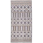 Dywan Nepal 160 x 230 cm geometria antracytowy