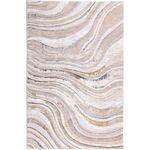 Dywan Evaz 80 x 150 cm fala beżowy