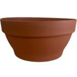 Miska Lawenda 34 cm terakota brązowy