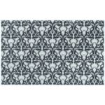 Wycieraczka Sphinx print 48 x 78 cm ornament czarny