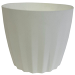 Osłonka Broadway 21 cm biały