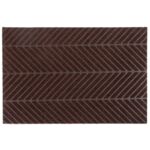 Wycieraczka Tire 80 x 120 cm brązowy