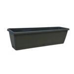 Skrzynka balkonowa Toledo 40 cm z podstawkiem szary