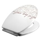 Deska WC IRIS STAMP biała