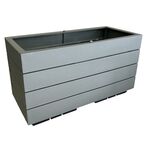 Skrzynia 80 cm szary