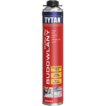 Klej PU budowlany pistoletowy 750 ml szary TYTAN PROFESSIONAL