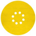 Tarcza ścierna P240 rzep 225 mm 8 otworów 3 sztuk TS30R żółta