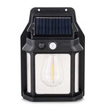 Kinkiet solarny talin pir black 50 lm