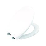 Deska sedesowa wolnoopadająca Bri GO/ON! 44,5 x 37,4 cm duroplast biała Bisk