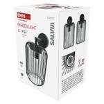 Lampa naścienna garden salvia 28,5 cm na żarówkę E27 max 15 W IP44