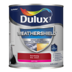 Emalia Weathershield do drewna, metalu i PCV bordowy RAL 3004 Dulux