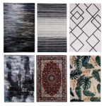 Dywan drukowany Fake Mink 50 x 80 cm mix kolorów