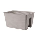 Donica balustradowa Sahara 40 cm jasnoszary