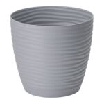 Donica Sahara Petit z podstawką 17 cm platynowy