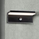 Kinkiet zewnętrzny LED TESA Q PIR 4000 K czarny POLUX