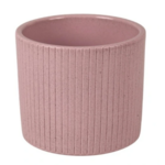 Osłonka Cylinder Verical 15 cm kamienny różowy