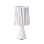 Lampka stołowa First 15 x 30 cm biała