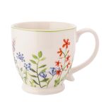 Filiżanka porcelanowa na stopce Jumbo 450 ml wielokolorowy