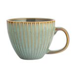 Filiżanka porcelanowa Reactive sage 450 ml zielony