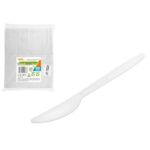 Noże Simple Solution wielokrotnego użytku 100 sztuk transparentny