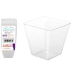 Pojemniki Finger Food Space monoporcje 120 ml 24 sztuki transparentny