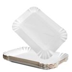 Tacki papierowe Simple Solution 100 sztuk biały