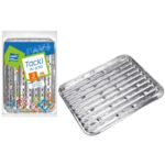 Tacki aluminiowe Simple Solutions 3 sztuki 28 x 22 cm
