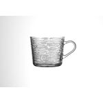 Kubek Harmony 450 ml paski transparentny