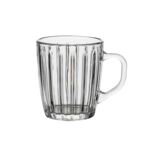 Kubek szklany Cinturo 280 ml transparentny