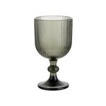 Kielich szklany do wody Vacanza 370 ml szary