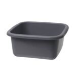 Miska Solid kwadratowa 8 l popielaty