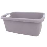 Miska z uchwytem 27 l srebrny