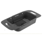 Cedzak na zlew Bonari rozsuwany grafitowy