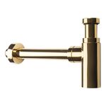 Syfon umywalkowy SOZ 1 1/4" złoty