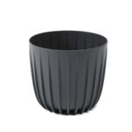 Osłonka niska Mira 13 cm antracytowy