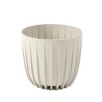 Osłonka niska Mira 18 cm beżowy