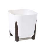 Donica kwadratowa Frida 21 x 21 cm biały