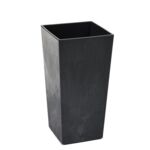 Donica Finezja 19 x 19 cm beton czarny